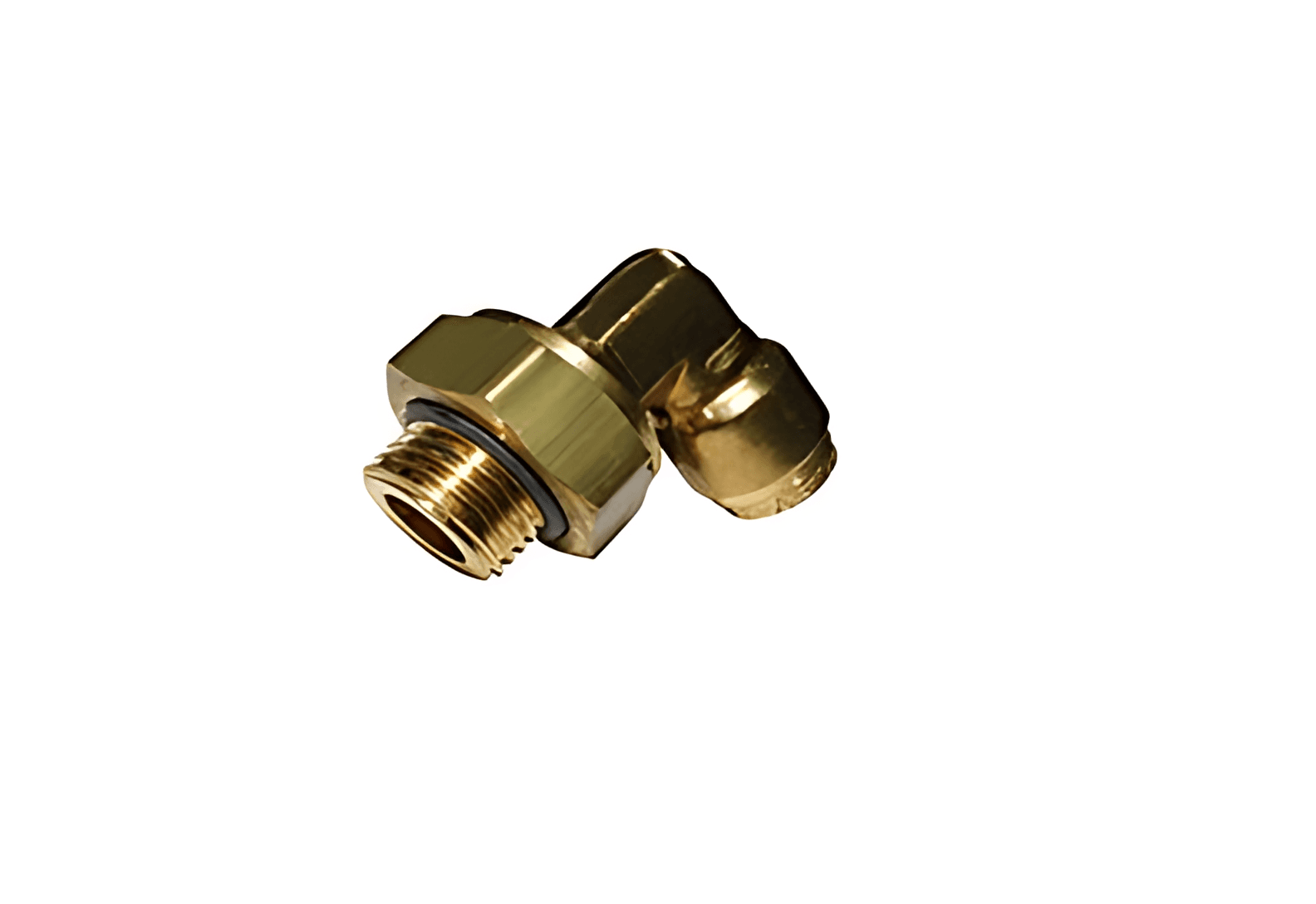 COTOVELO MACHO ENGATE RAPIDO TUBO 10 MM X M16 MONTADO - JC4Z2535S