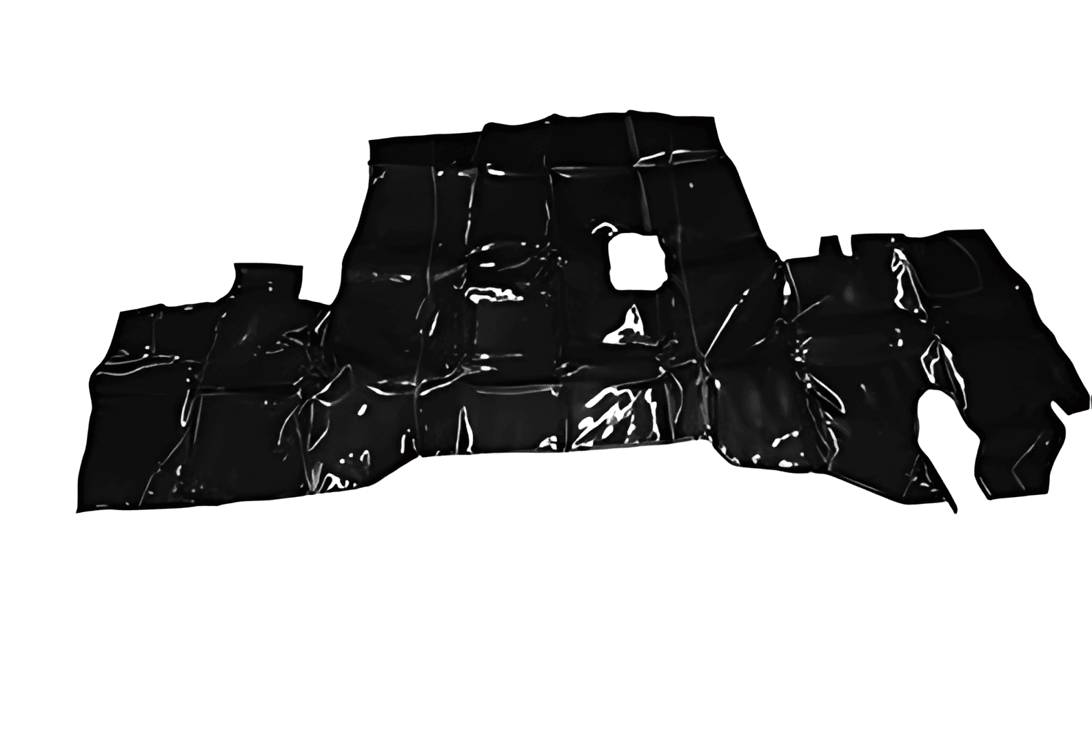 TAPETE VINIL AZUL COM CAPO - UPS836