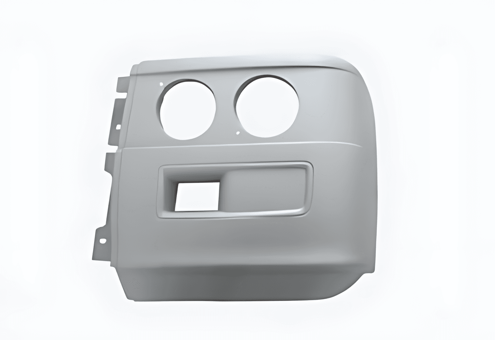 PONTEIRA PARA CHOQUE LE LUXO FAROL REDONDO COM SPOILER - 2S0807103A