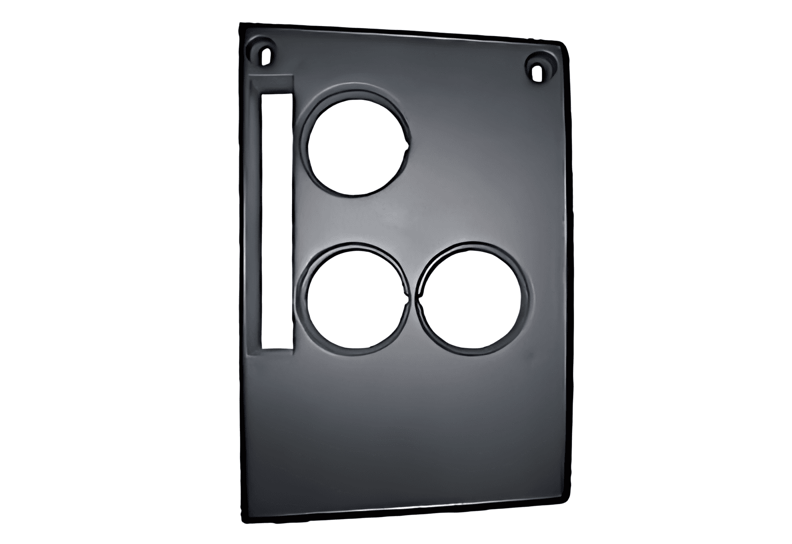 PLACA MONTAGEM RELOGIOS PAINEL DE INSTRUMENTOS LD CINZA - 1C4510A988CAYSC
