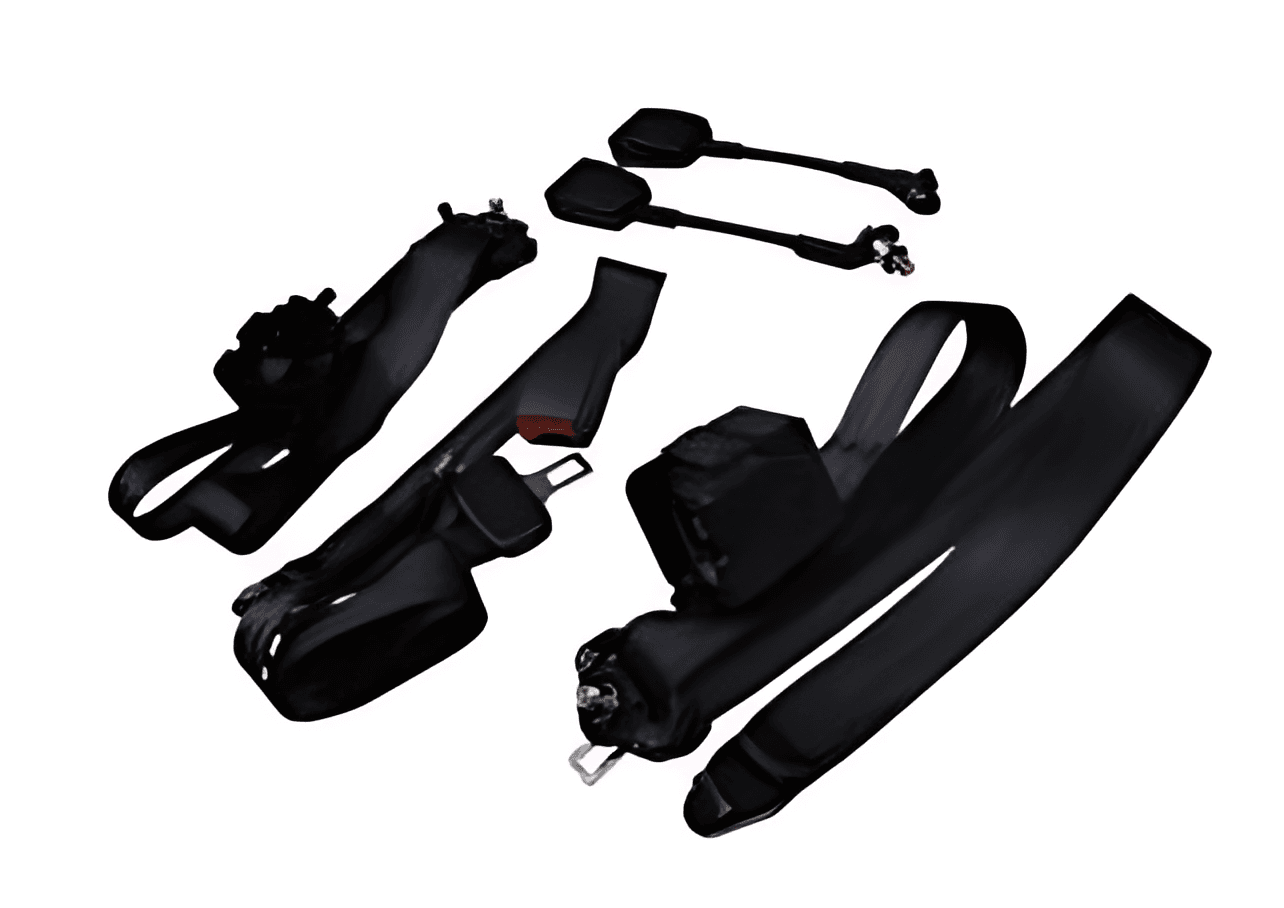 JOGO CINTO SEGURANCA 3 PONTAS C/PASSAGEIRO CINZA ESCURO - 2RD857681B232