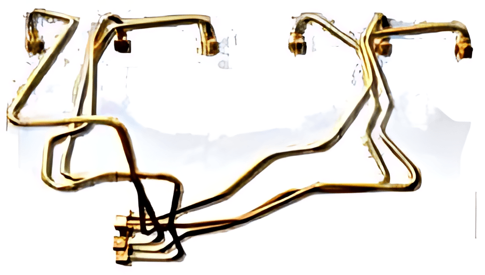 TUBO INJETOR 1A MODELO CUMMINS 6BT  ROTATIVO - BF5X9A555AA
