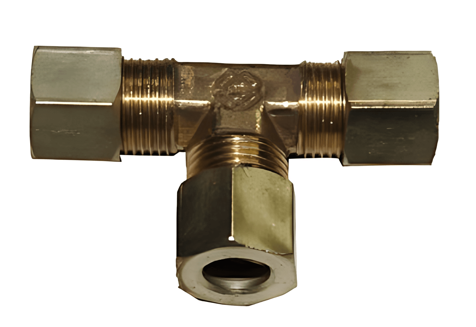 TEE UNIAO 5/16 COM PORCA E ANILHA - CC0112-04M