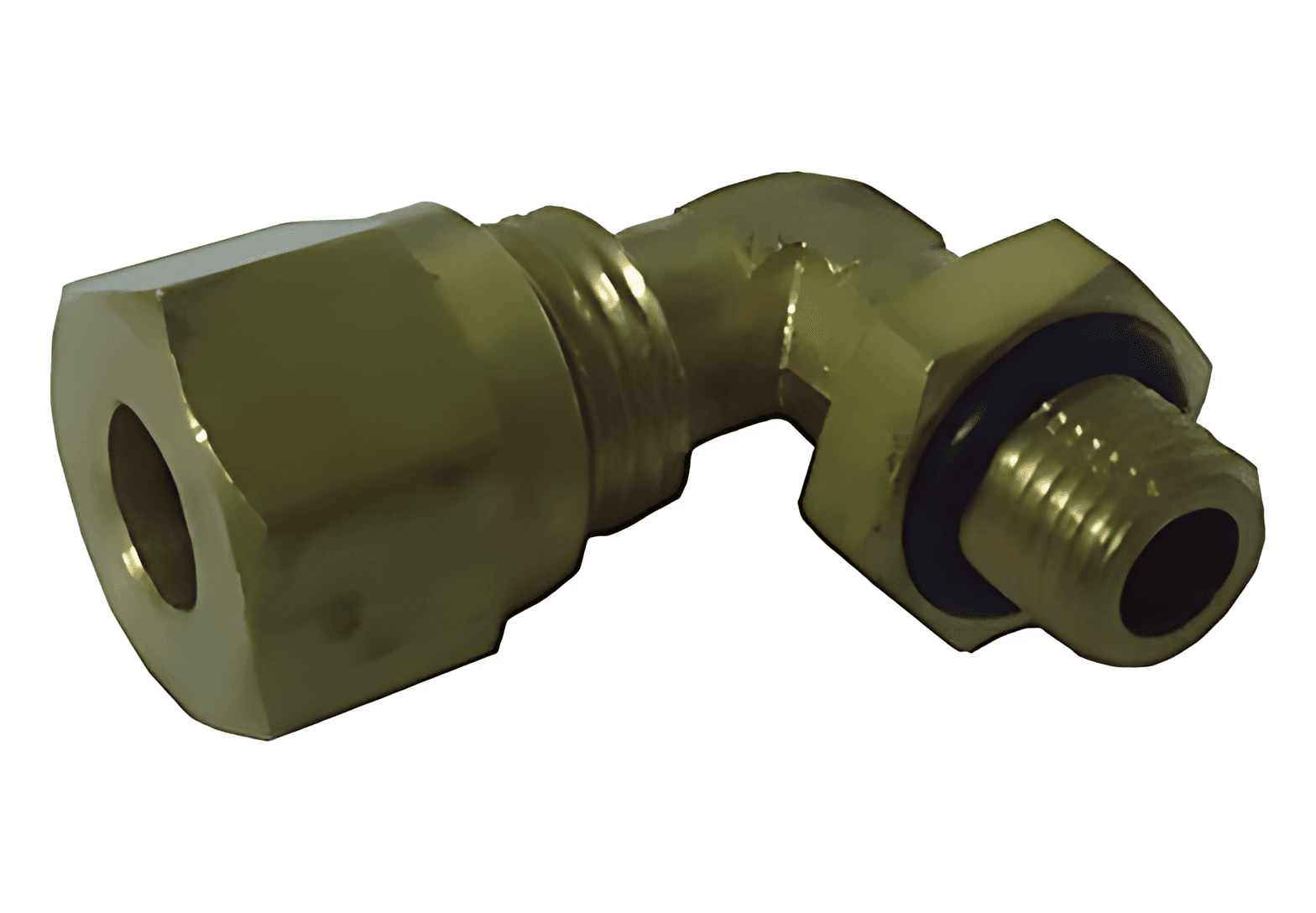 COTOVELO MACHO M10X1,5 X 8MM TUBO PORCA E ANILHA - 31402