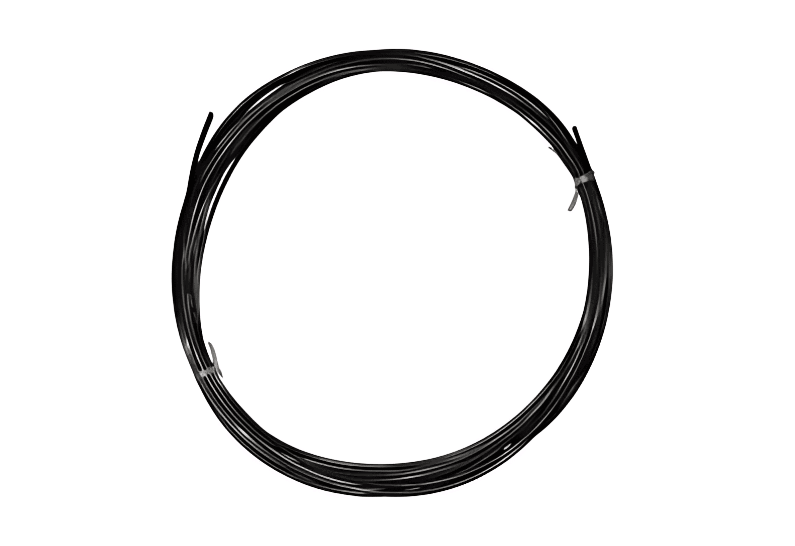 TUBO NYLON PRETO 1/4 (ROLO C/ 25 MT) - VC431