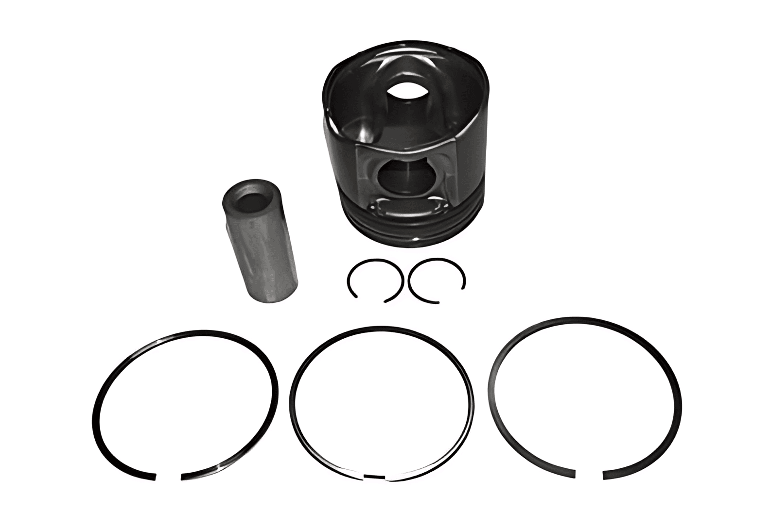 PISTAO MOTOR COM ANEIS PINO TRAVA - 2992065