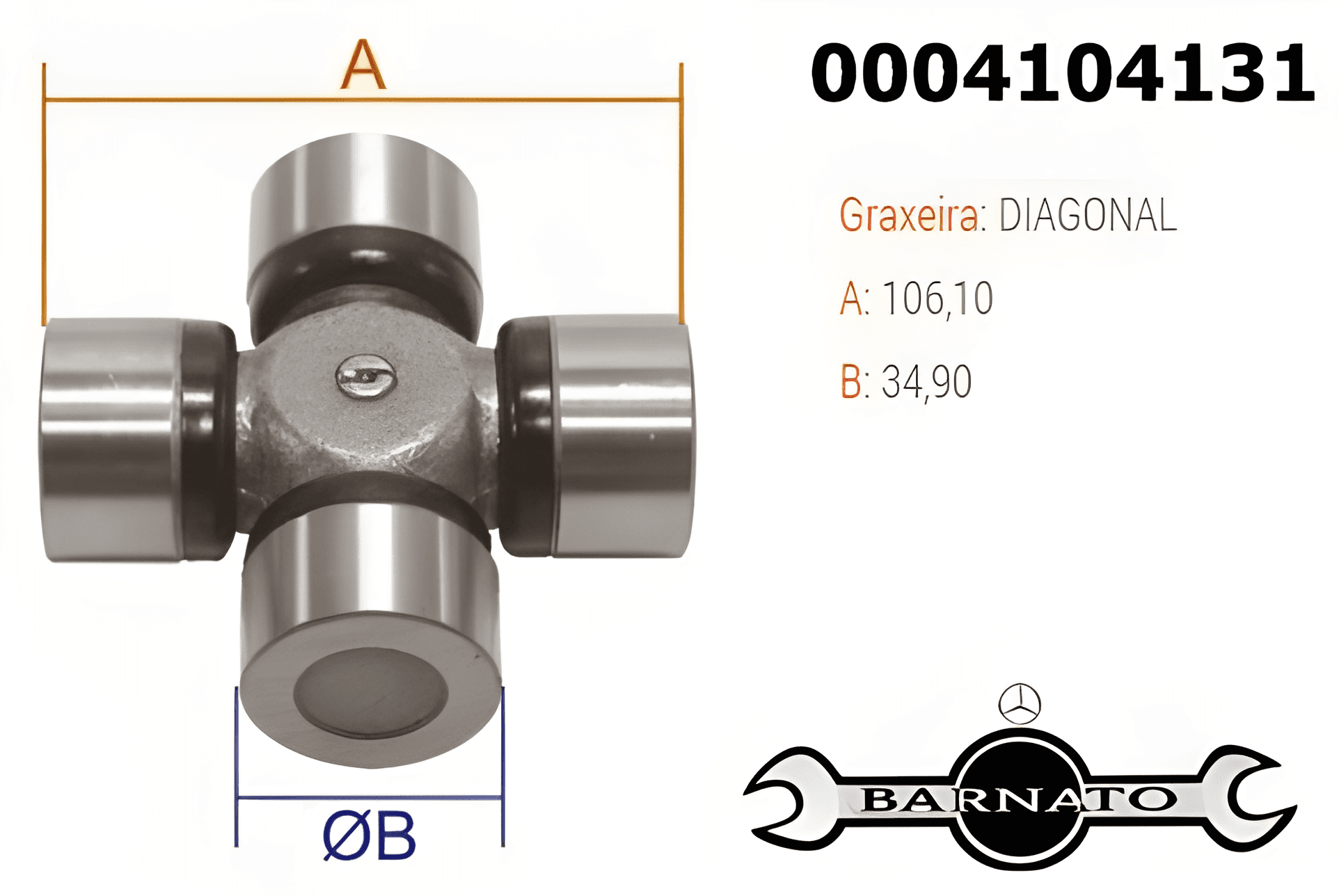 CRUZETA MERITOR - 0004104131M