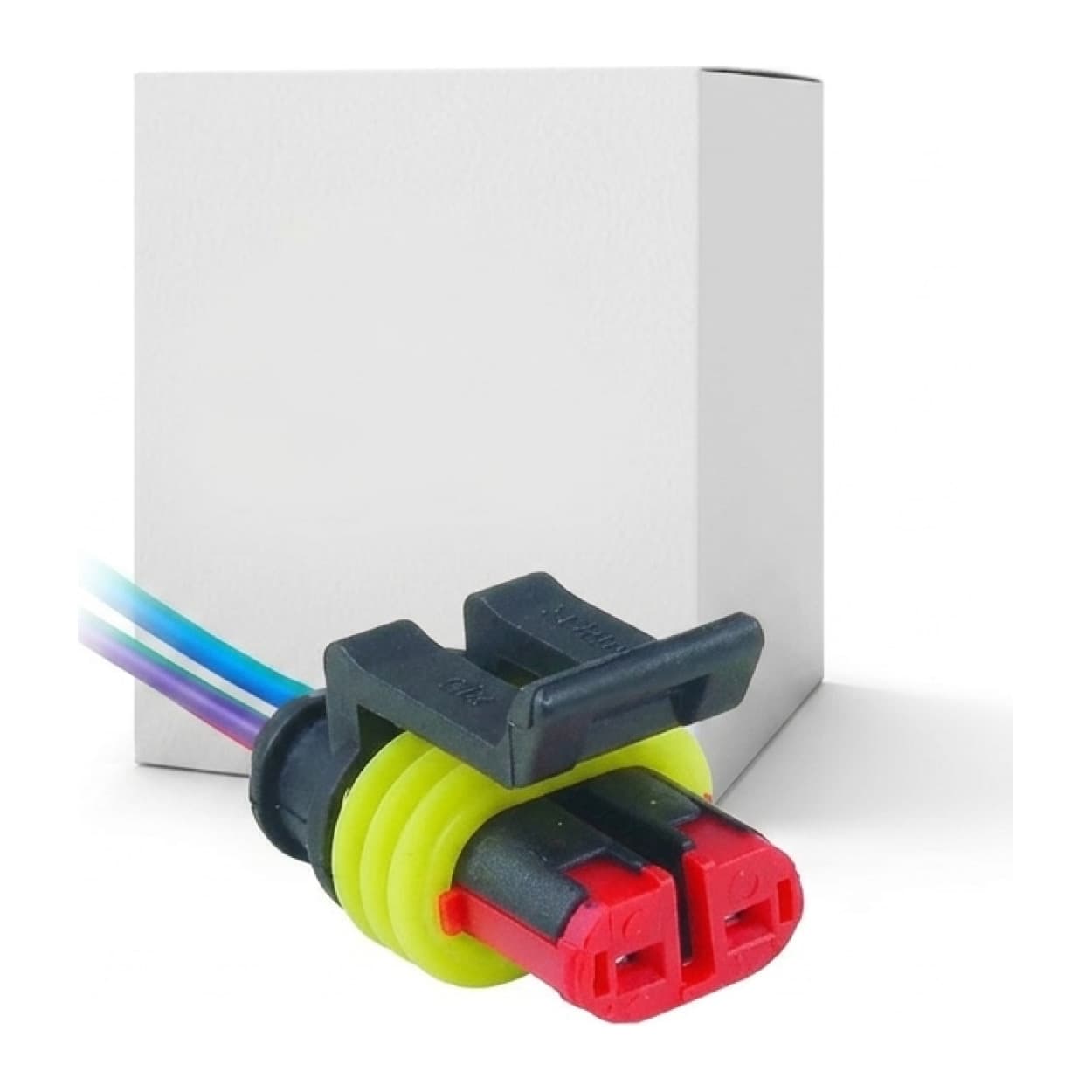 CHICOTE  REPARO FEMEA  2 VIAS DUPLO 12V - 1021018