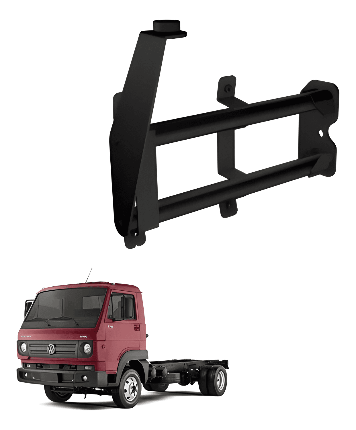 SUPORTE PARALAMA TRASEIRO LD - 2P0821152C