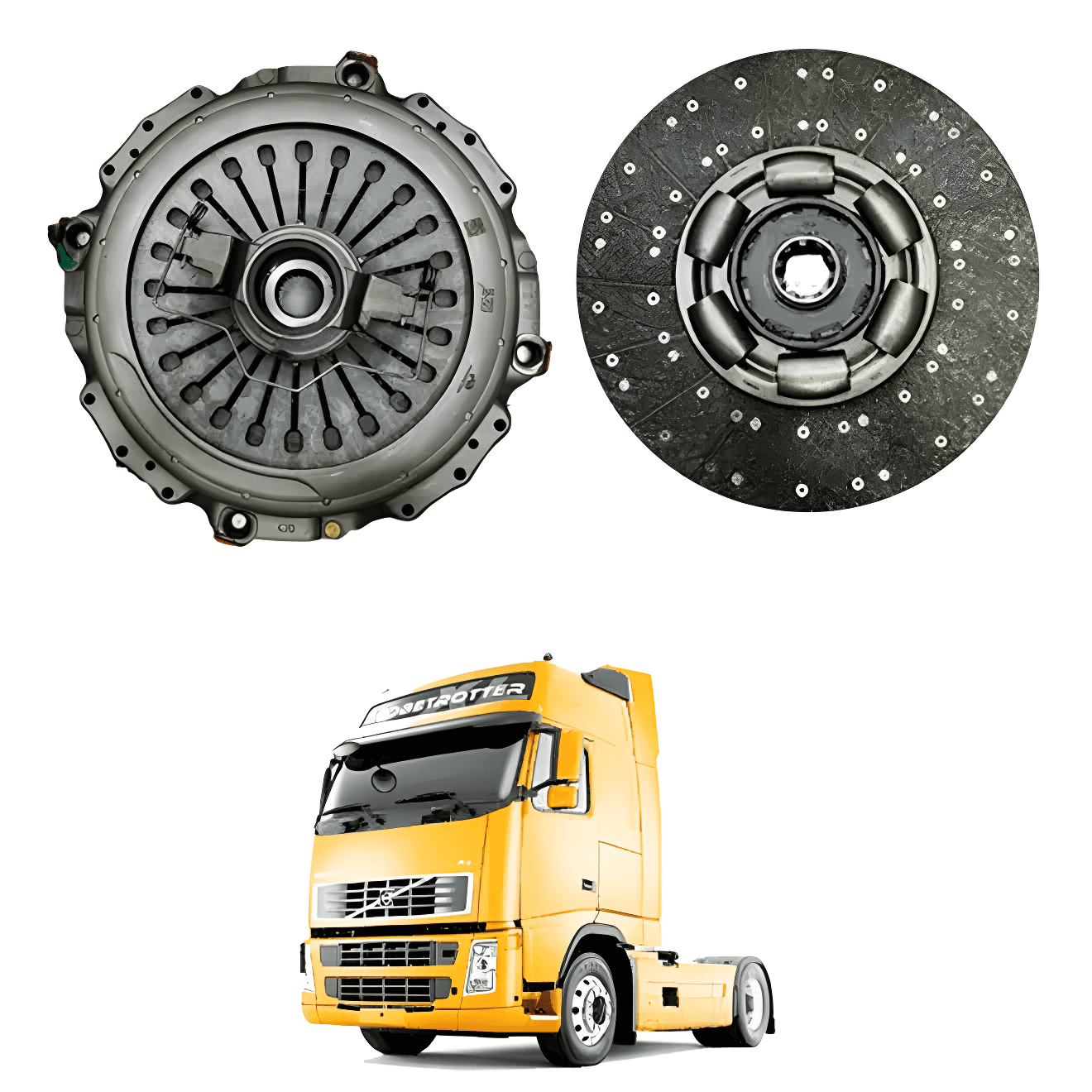 KIT EMBREAGEM 430MM (24 ESTRIAS) C/ CAMBIO MANUAL - 85000503