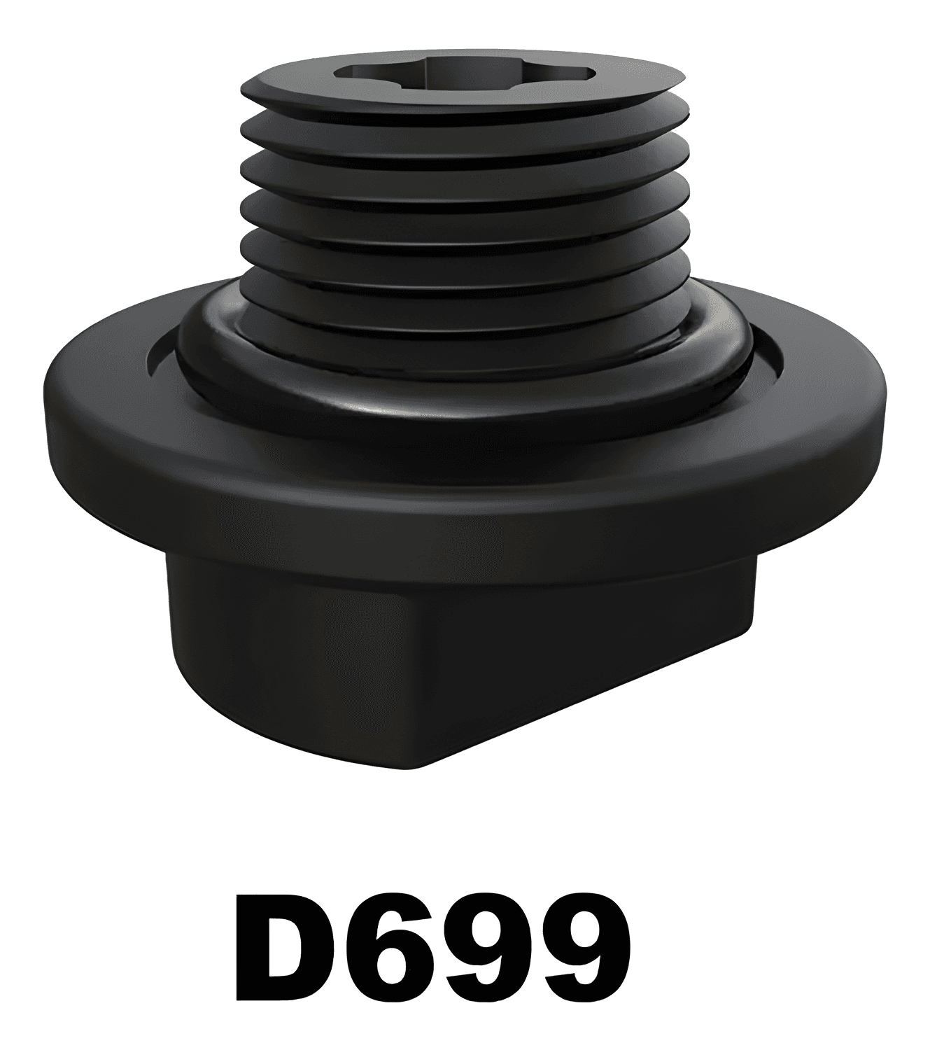 TAMPAO CEGO PLASTICO NPT 1/2 - D699