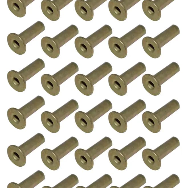REBITE FERRO TUBULAR 10X12 (CENTO) - 1012FT100