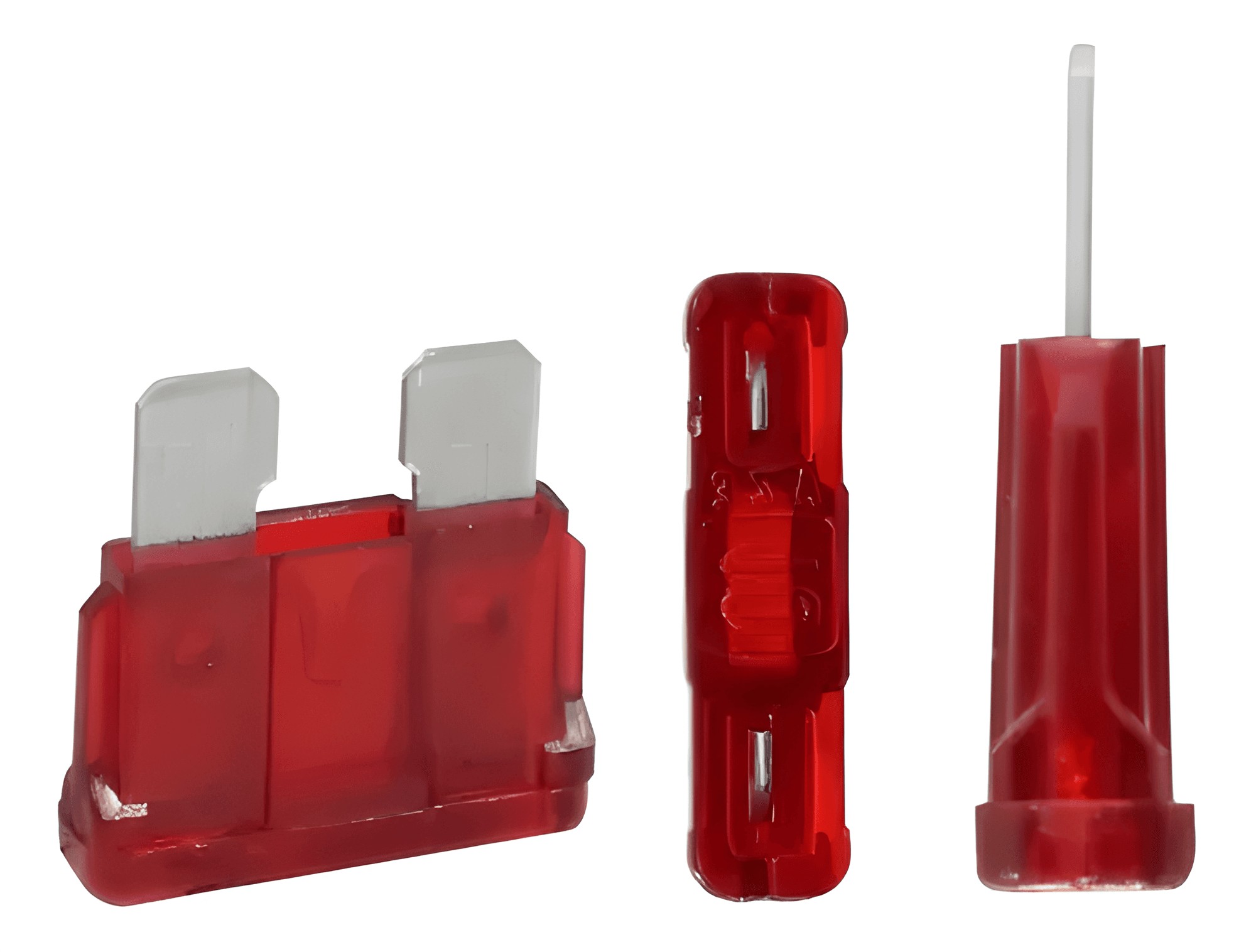FUSIVEL LAMINA ENGATE 10 AMP.VERMELHO - 527681