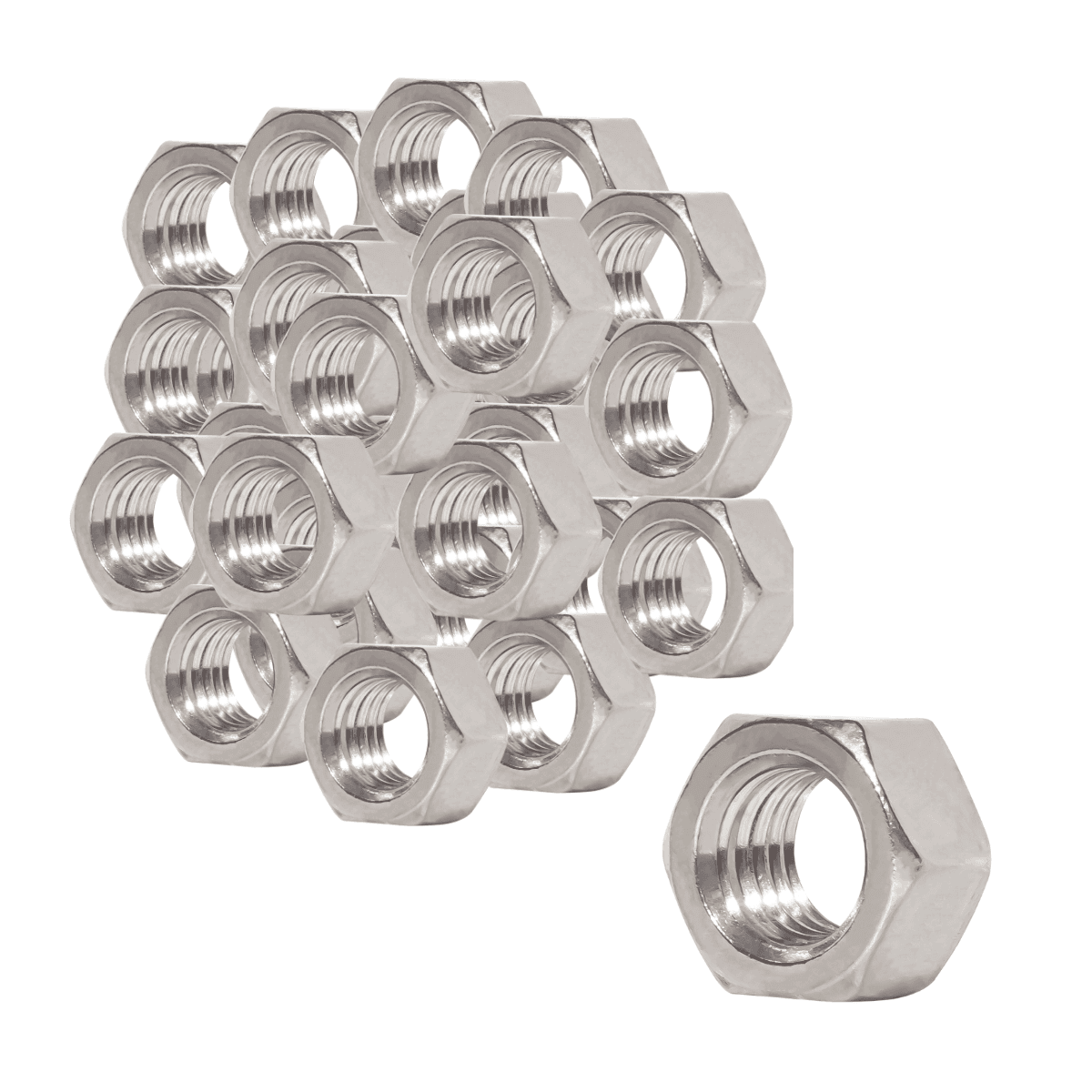 PORCA 3/8  - 16 HEXAGONAL - NF034987KA