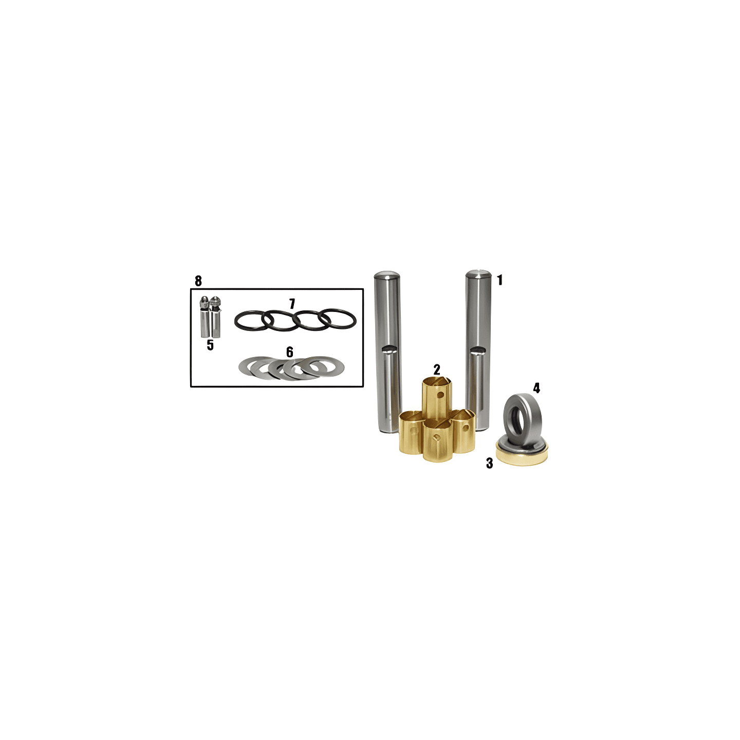PINO F4000 MODERNO MED. 28.65 C/ CROMO - VA667PX/STD