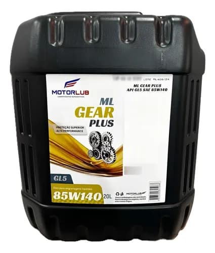 OLEO ML GEAR PLUS 85W140 GL5 20L - 85W140