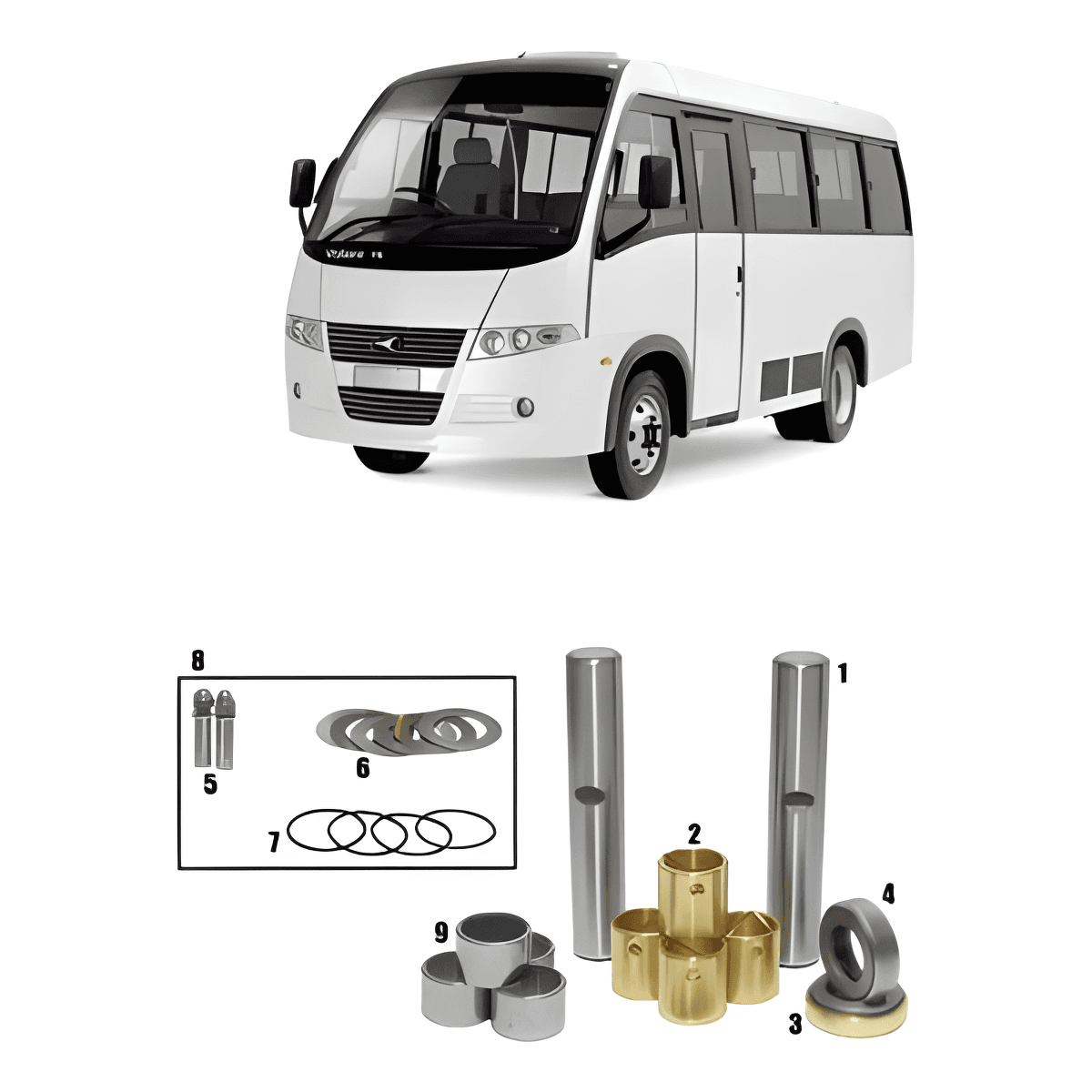 EMBUCHAMENTO  AGRALE 4600 MED. 27,20 C/ CHIMIE - VA101A/040