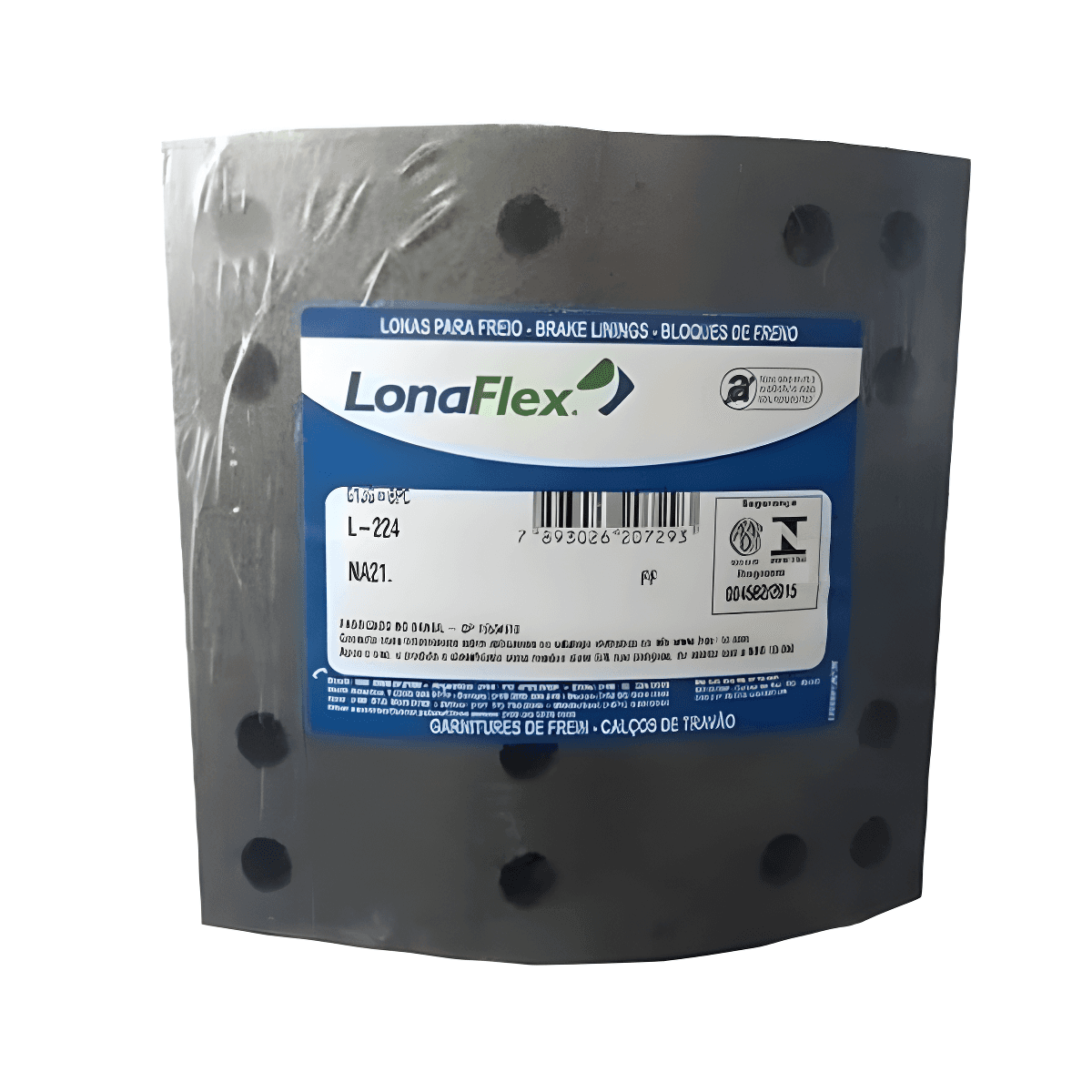 JOGO LONA FREIO TRASEIRO L1111NA21 STD - L1111