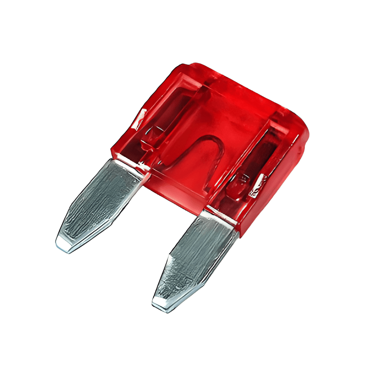 FUSIVEL LAMINA ENGATE 10 AMP.VERMELHO - 527887