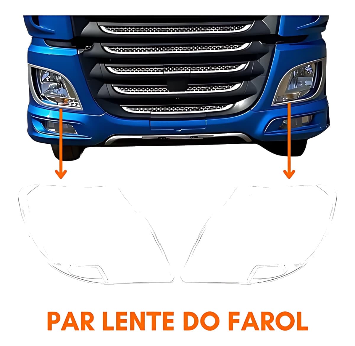 LENTE FAROL - 54-1114