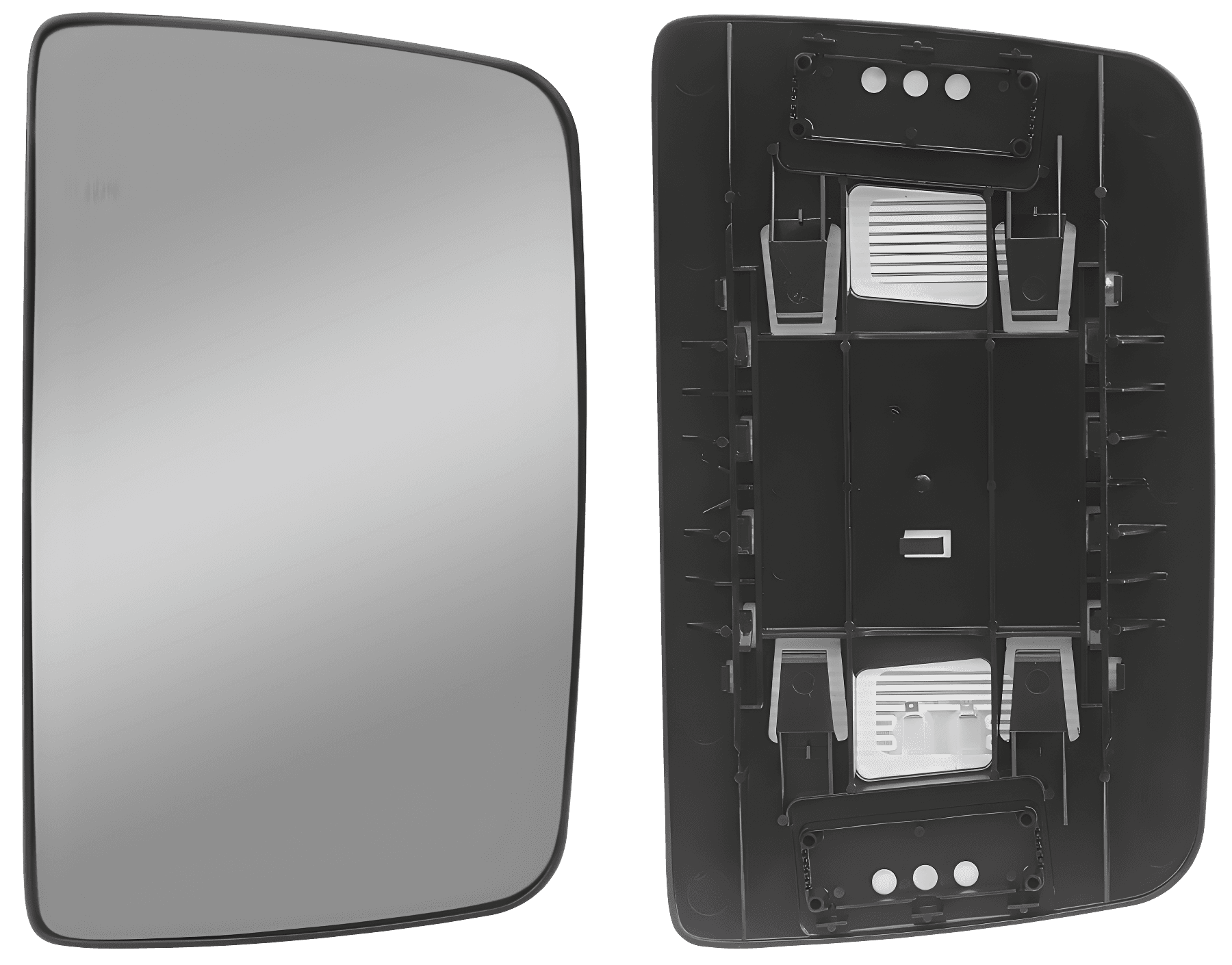 VIDRO ESPELHO GRANDE LE-LD COM DESEMBACADOR CONVEXO VOLVO - ER1225A