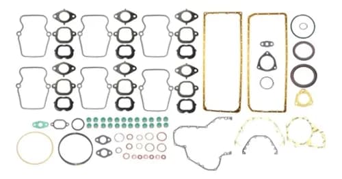 JOGO JUNTA MOTOR OM457LA COMPLETO E ANEIS CAMISA - 48404ECO