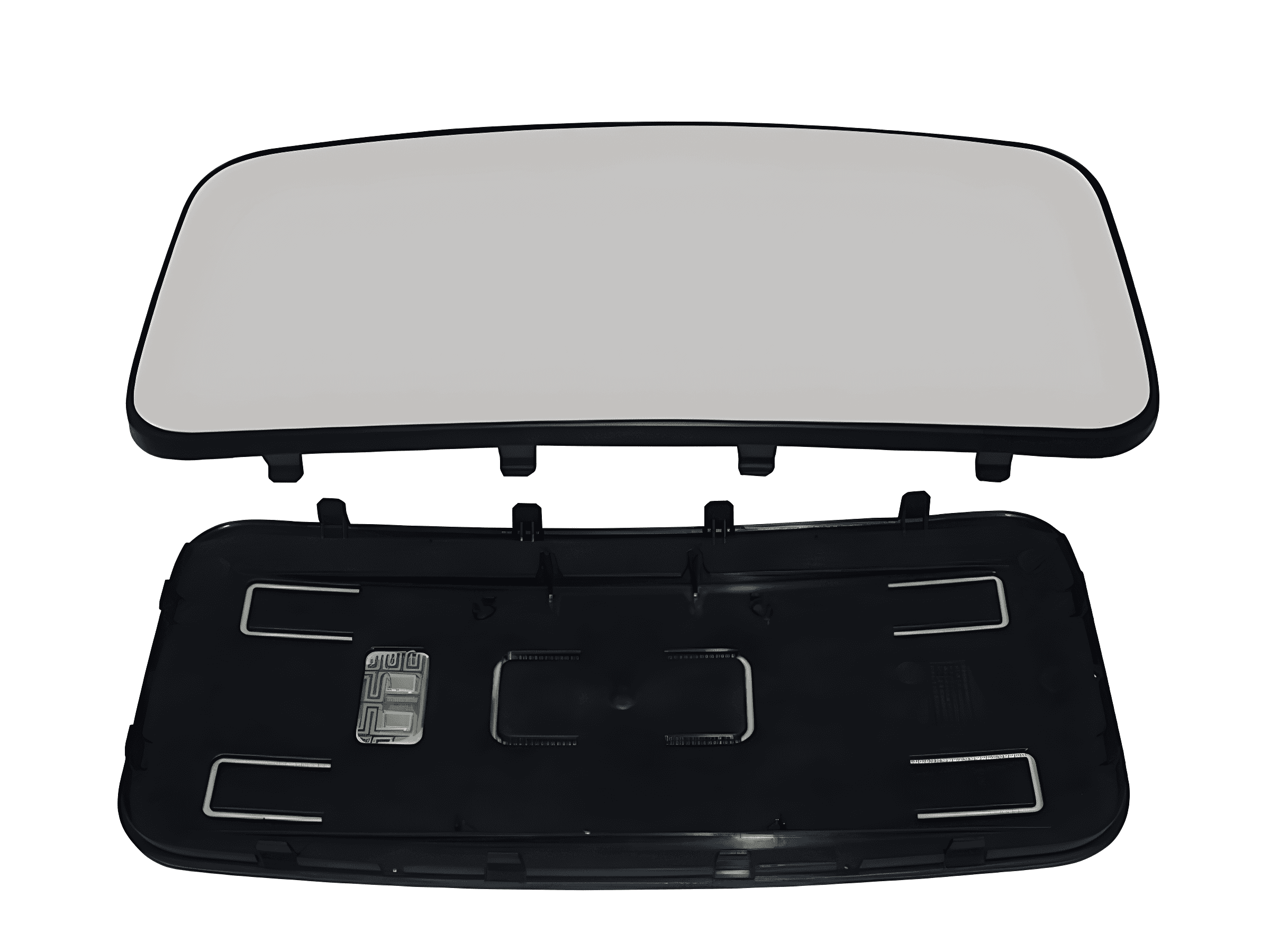 VIDRO COM BASE LE ESPELHO RETROVISOR COM DESEMBACADOR ( MENOR ) CONVEXO - 0028116633