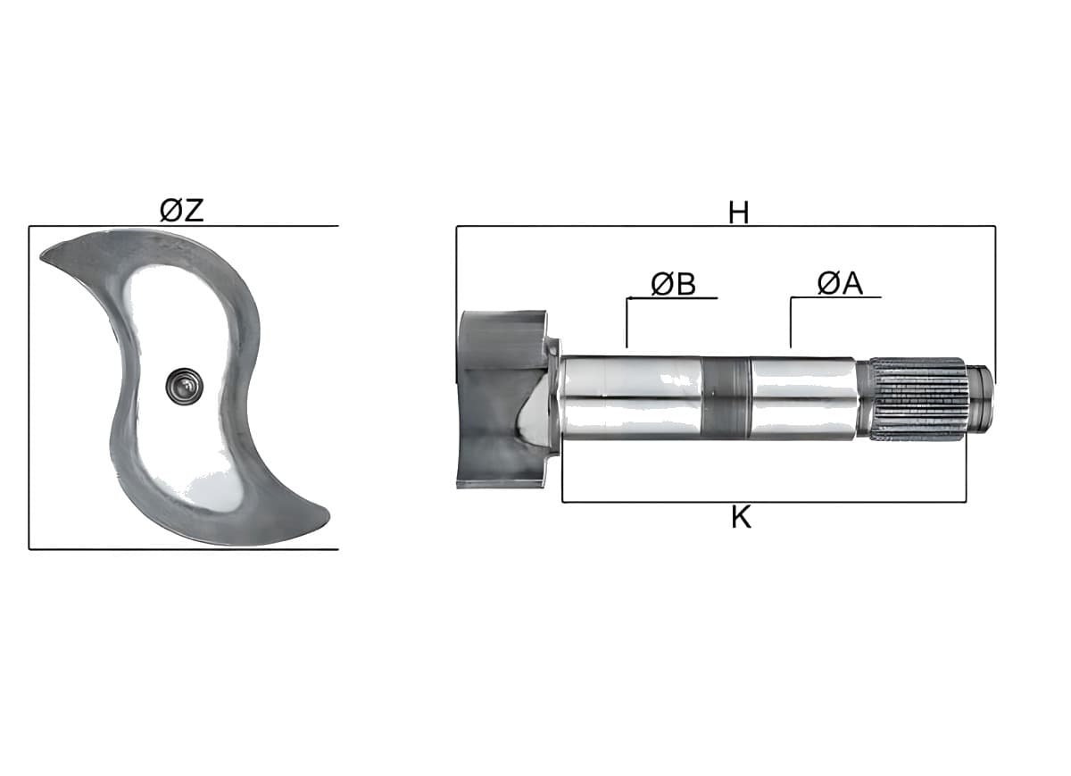 EIXO EXPANSORES 'Z' FREIO AR - 623.421.0236