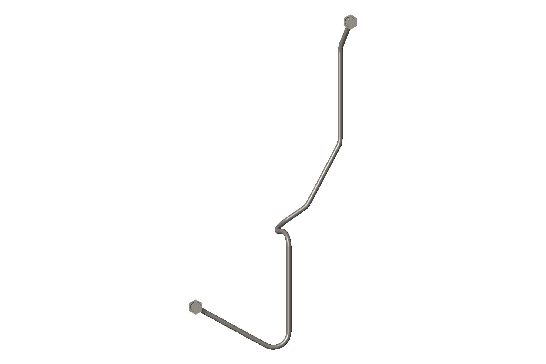 TUBO INJETOR 6 CILINDROS FORD / CUMMINS / VW 6CTA / 8 3L - 01120016