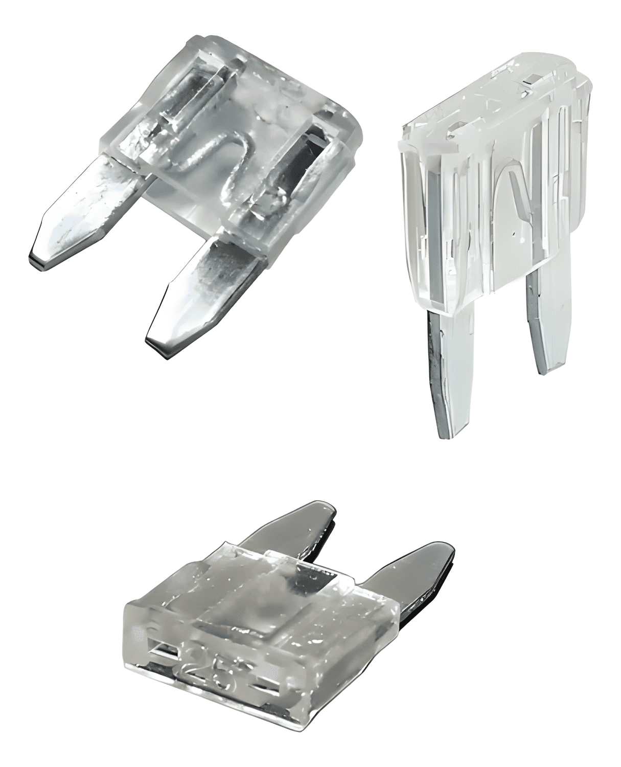 FUSIVEL LAMINA ENGATE 25 AMP (CRISTAL) - 527766