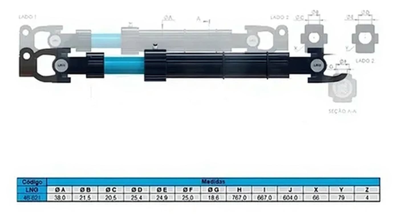 COLUNA DIRECAO - 2V5 422 751