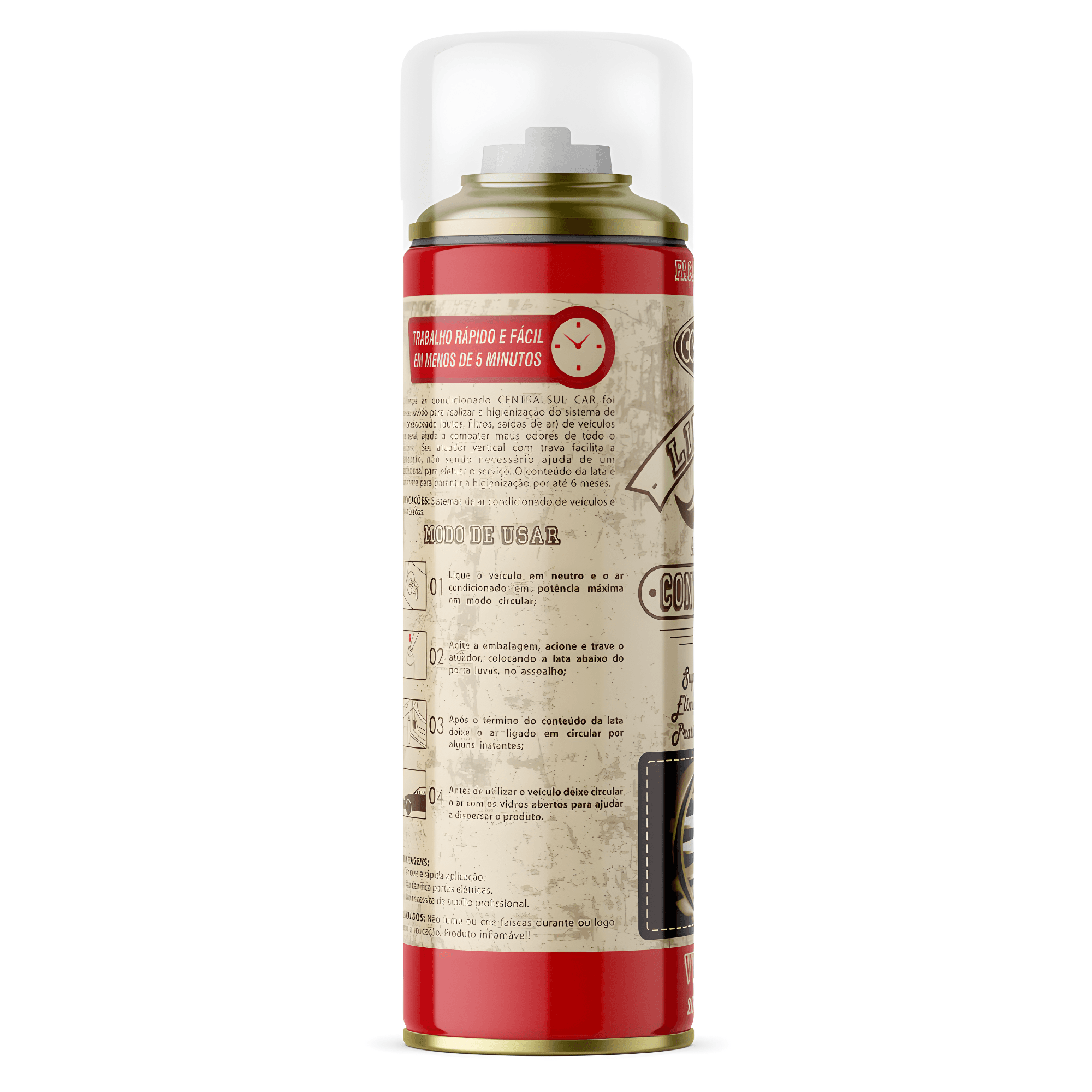 LIMPA AR CONDICIONADO 200ML OCEAN - 048005