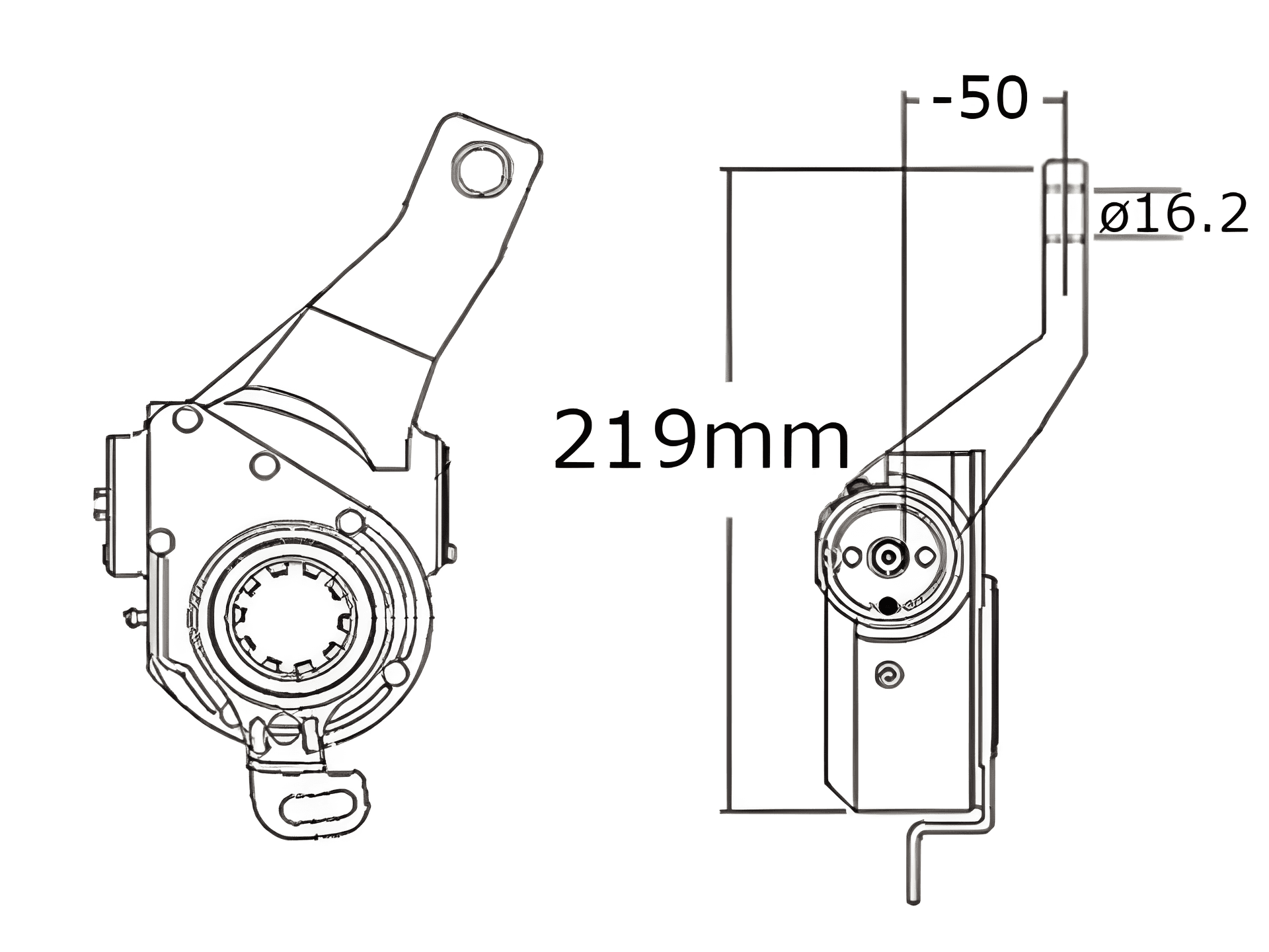 CATRACA FREIO AUTOMATICA DIANTEIRA LD - 362134