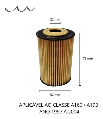 FILTRO DE OLEO LUBRIFICANTE - 1661800109