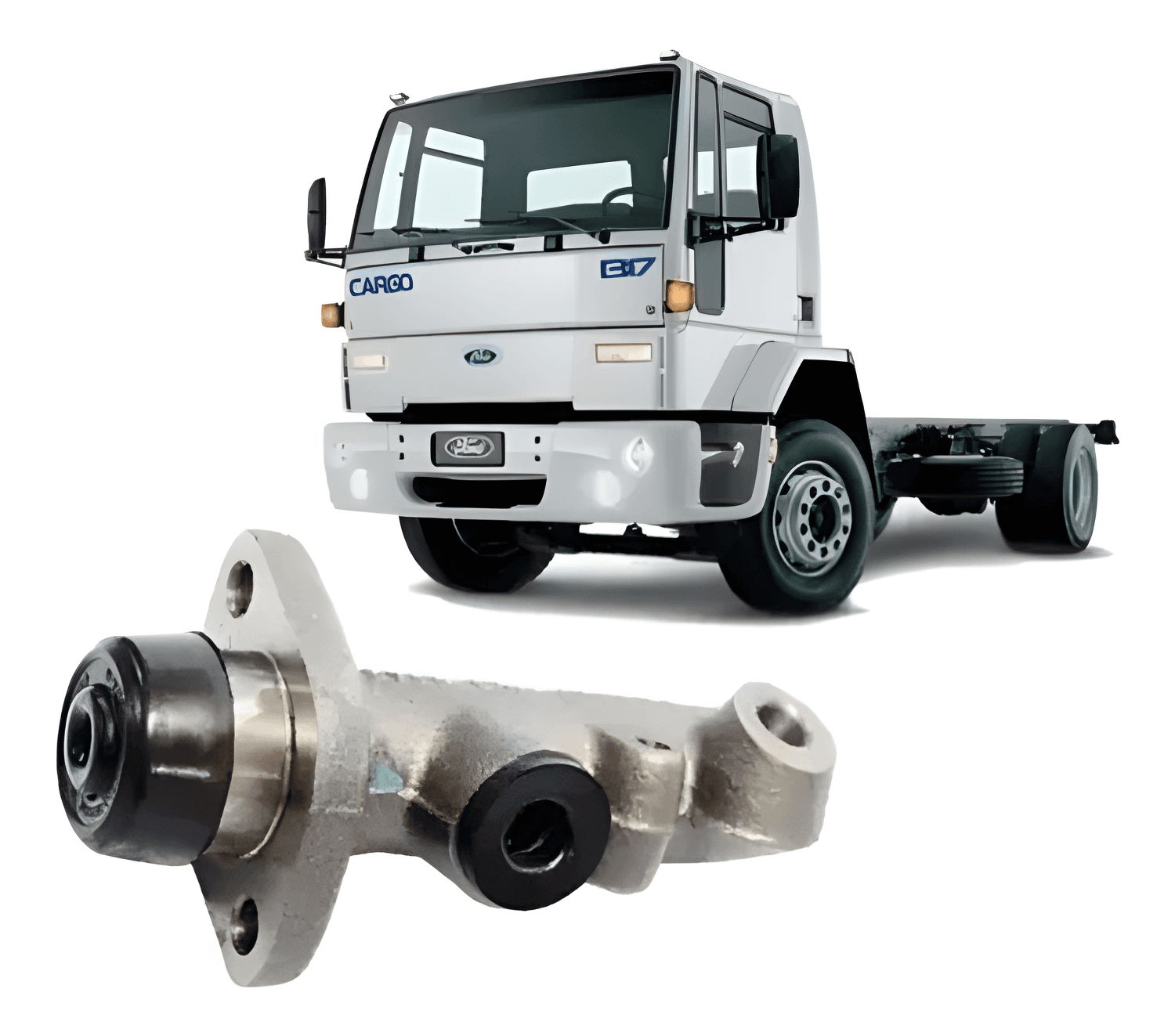 SUPORTE INFERIOR AMORTECEDOR DIANTEIRO LE - E5HT18113BA