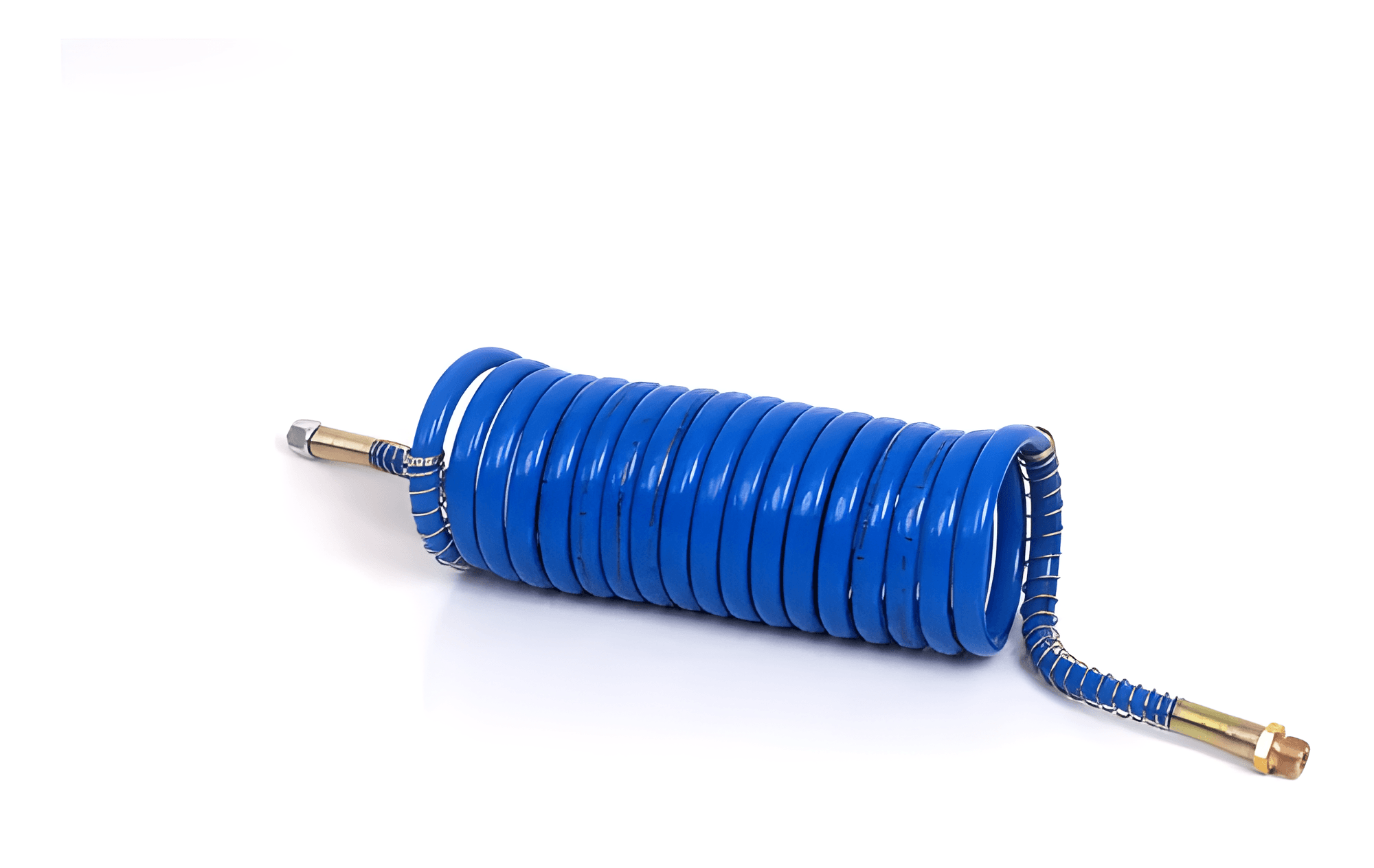 MANGUEIRA ESPIRAL PA 12 C/TRAMA 6,50 MF M16x1,5 x FG M16x1,5 BI-TREM AZUL - 082065BITRTAZ