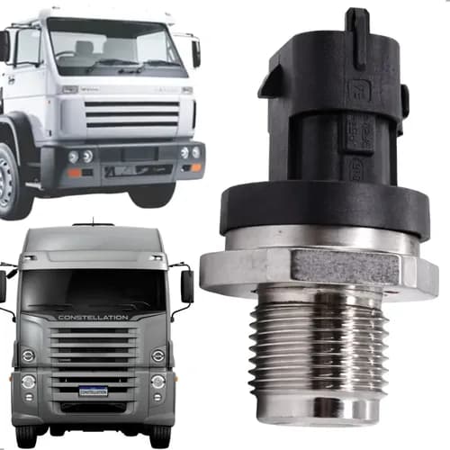 SENSOR PRESSAO RAIL MOTOR CUMMINS ISC 8.3 6CIL EURO 3 - BG8X9F479BA