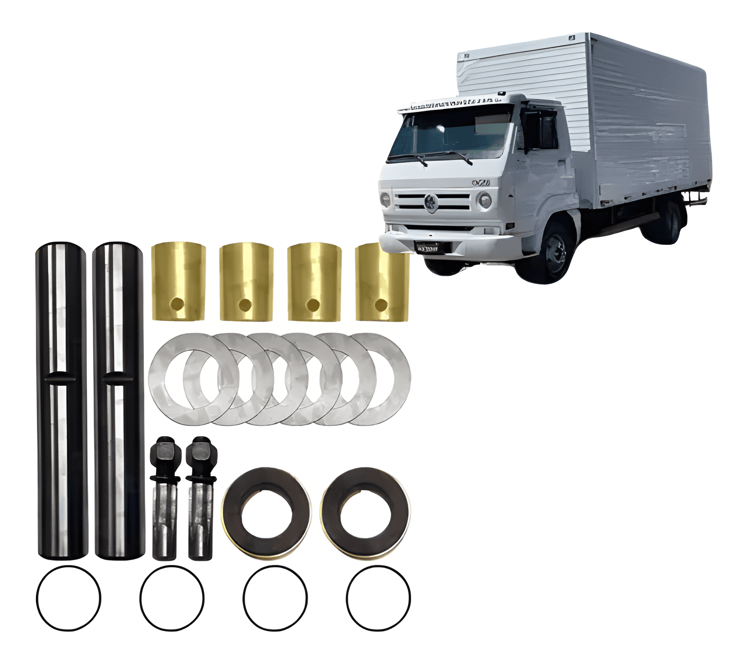 EMBUCHAMENTO VOLKS 8.150 - MED. 31,95 - C/ CHIMIE E ROL. - VA021AR/060