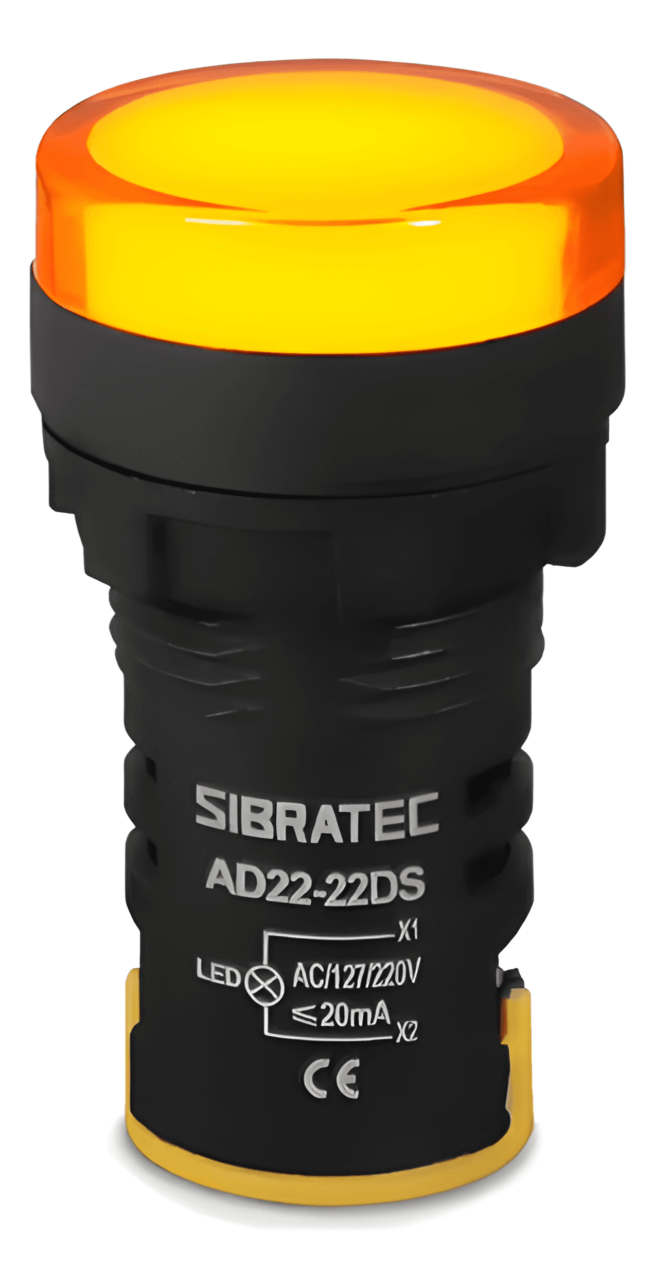 LED AD22 AMARELO - 009483