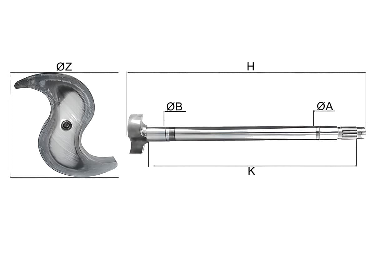 EIXO EXPANSORES 'Z' FREIO AR - 85108546