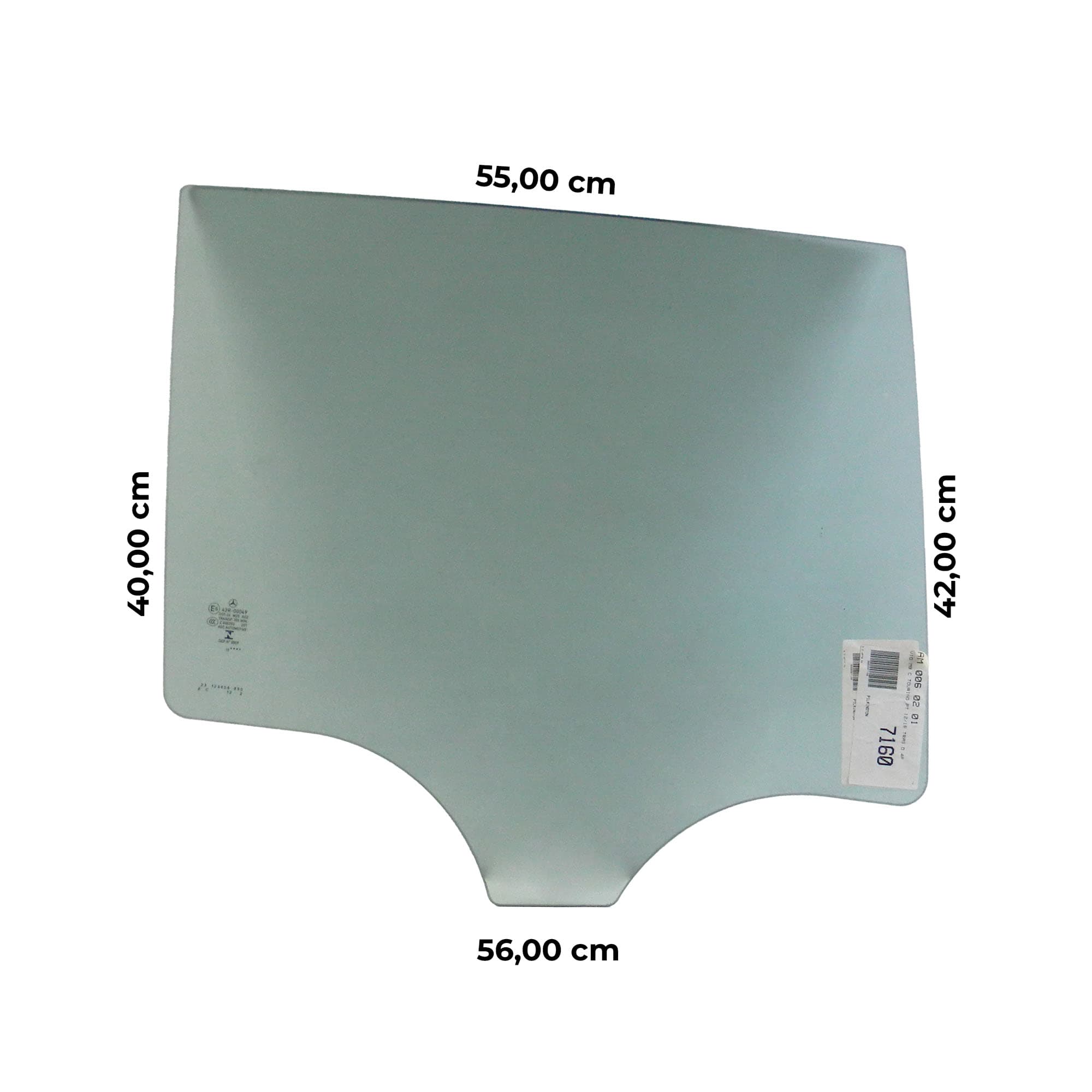 VIDRO PORTA VERDE HPN TDS - 6887257110