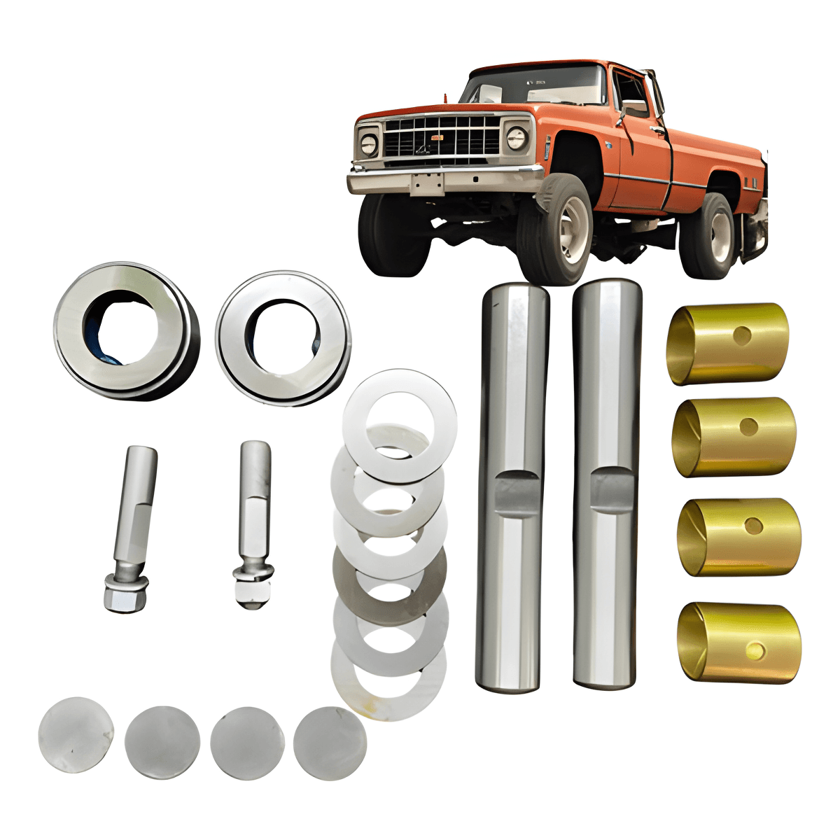 EMBUCHAMENTO  F350 MED. 23,80 C/ CROMO E CHIMIE - VA062XA/040