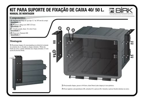 SUPORTE CAIXA FERRAMENTA - BV50