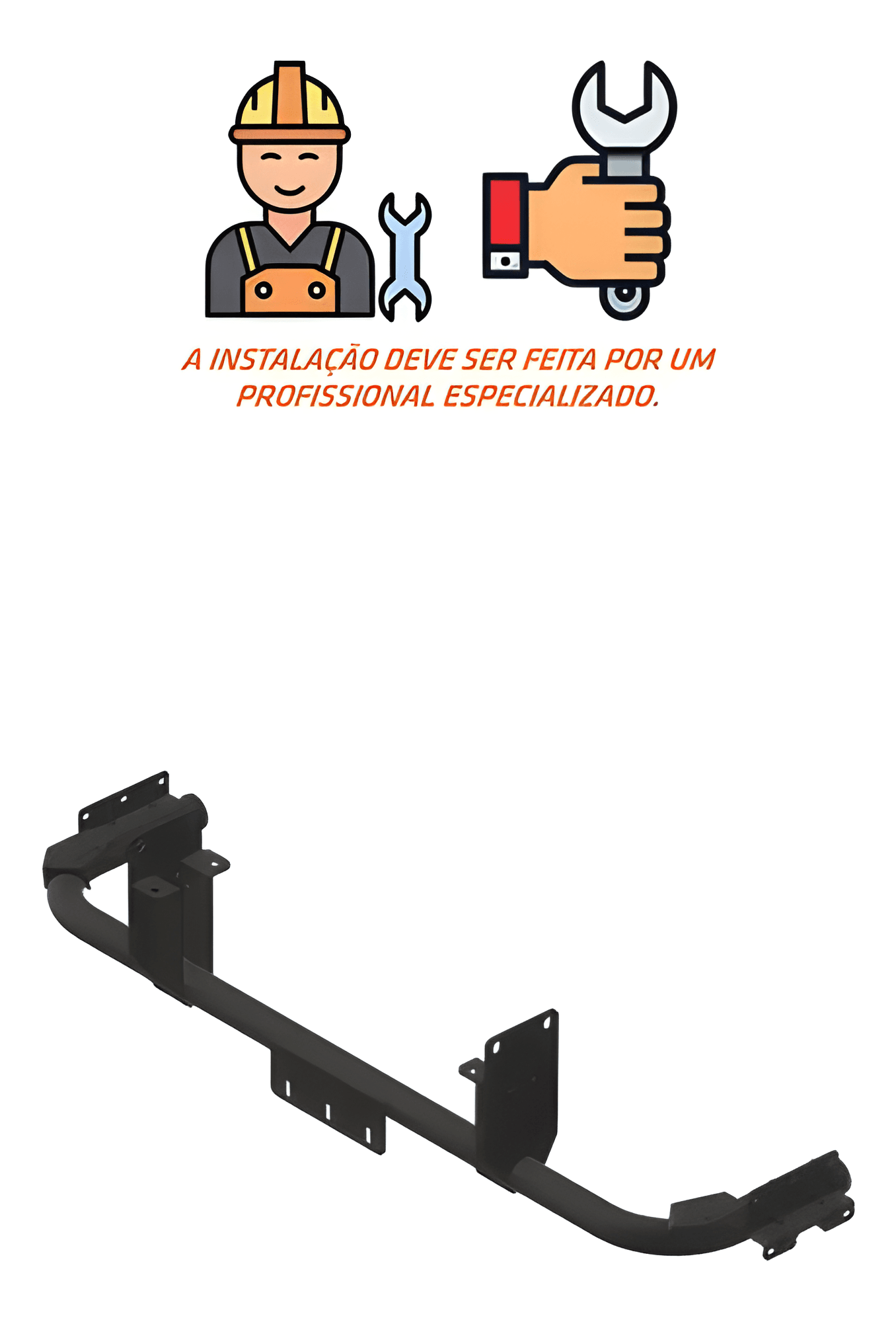 SUPORTE PARACHOQUE - 5802472664