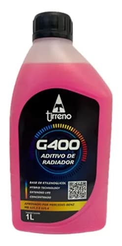 ADITIVO RADIADOR G400 PRONTO P/USO 1L (ROSA) - G400 1L