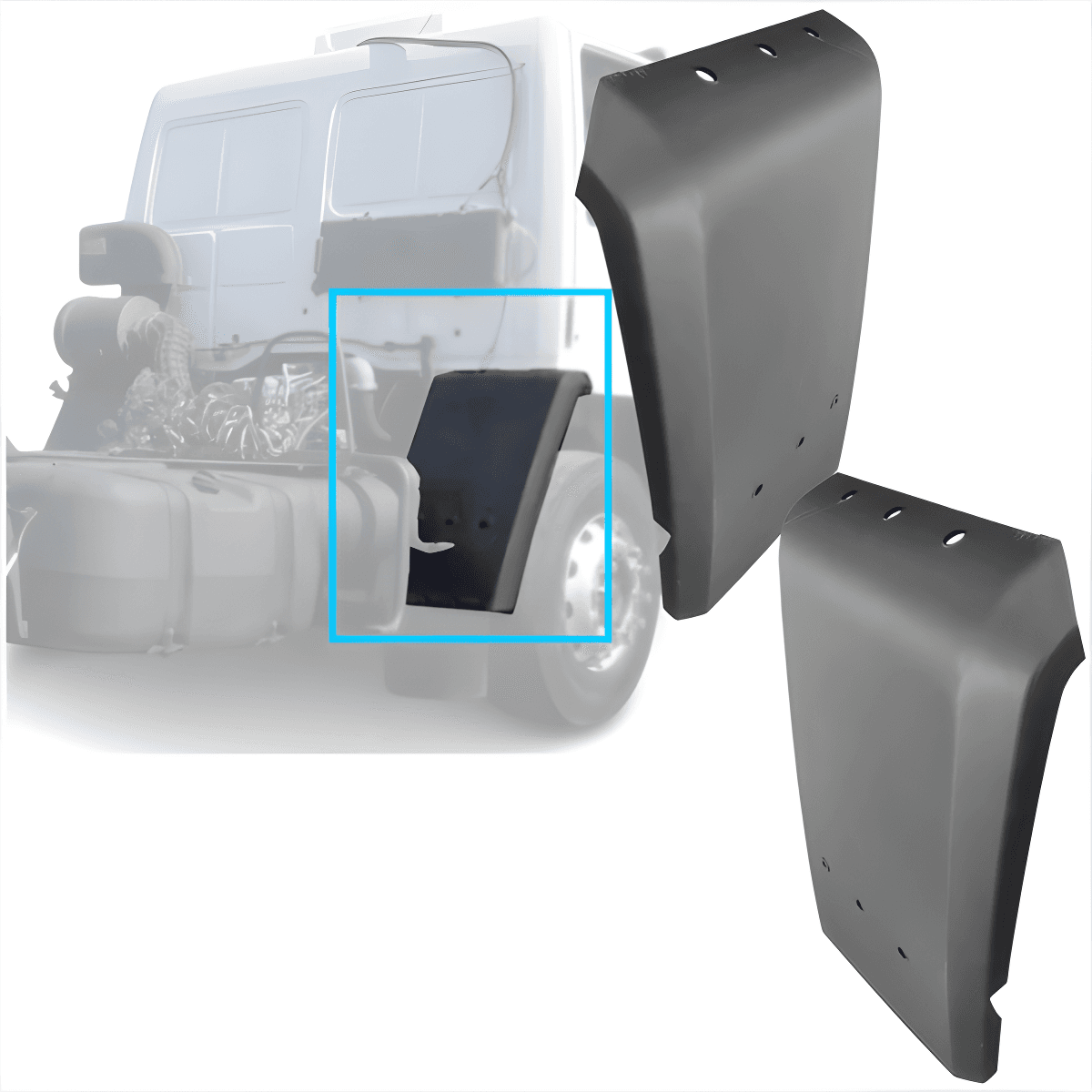 KIT ACABAMENTO LIMPADOR PARABRISA PLASTICO - KIT2060