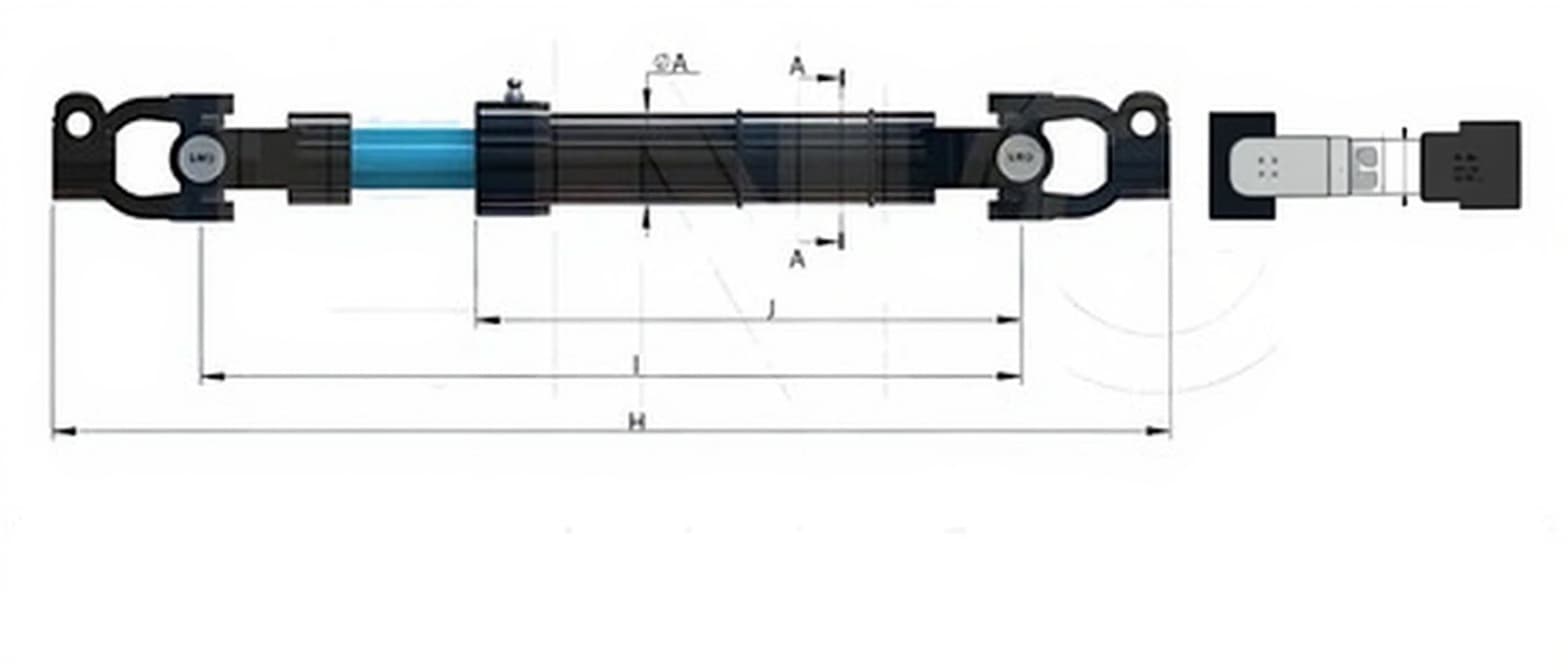 COLUNA DIRECAO - 1C4 53C 529 AA