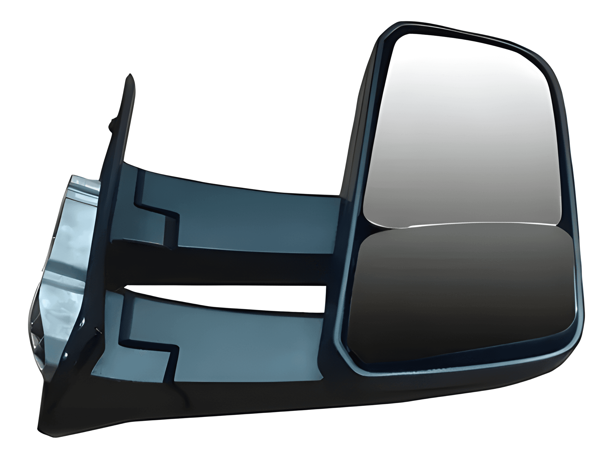CONJUNTO ESPELHO RETROVISOR LD MANUAL INTEIRICO CONVEXO ( BRACO LONGO ) - RWBEA8FX