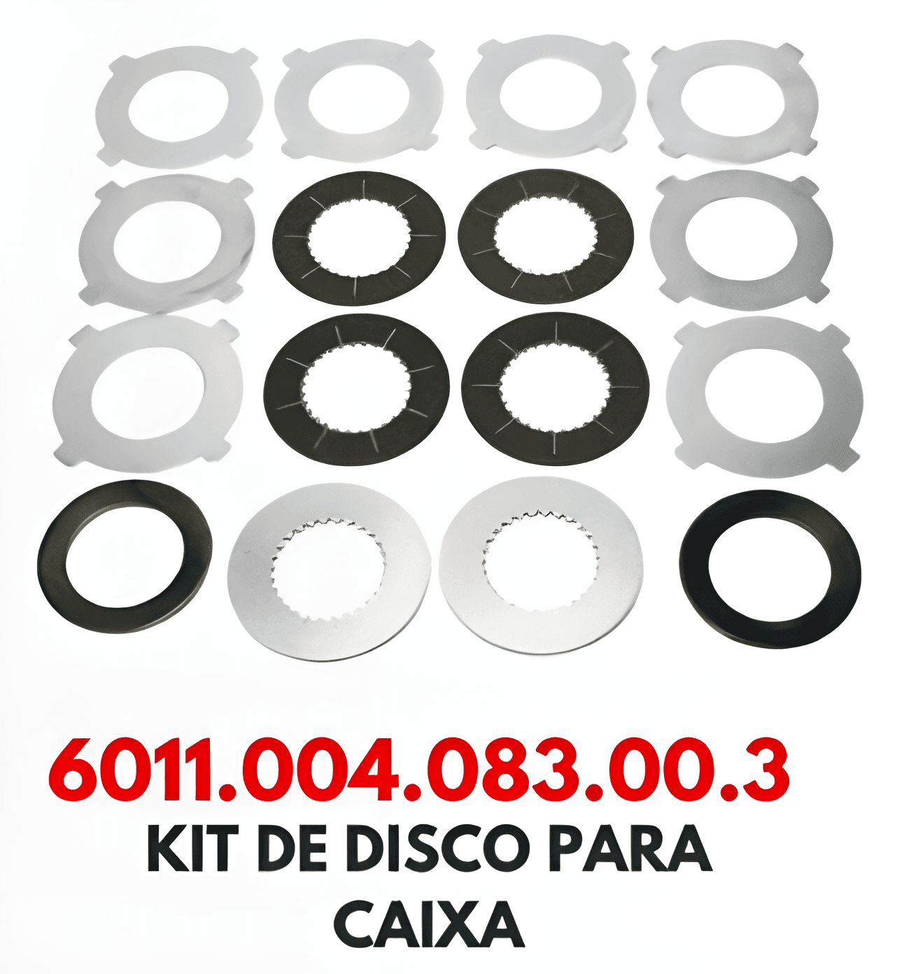 KIT DE DISCO PARA CAIXA T#%D38,60 - 6011.004.083.00.3