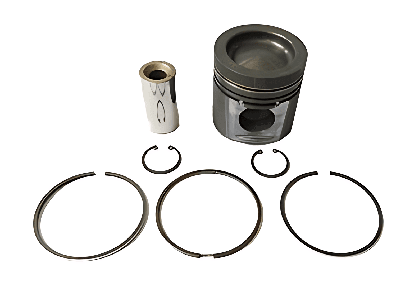 PISTAO COM ANEL STD (102MM) MB MOTOR OM904LA/OM906LA (PINO DO PISTAO 40MM) (ANEL DC7641) (MOTOR ..456372) - PA9087
